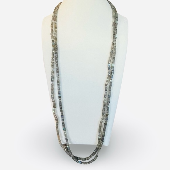 Jewelry - Green Gray Beaded Necklace Set